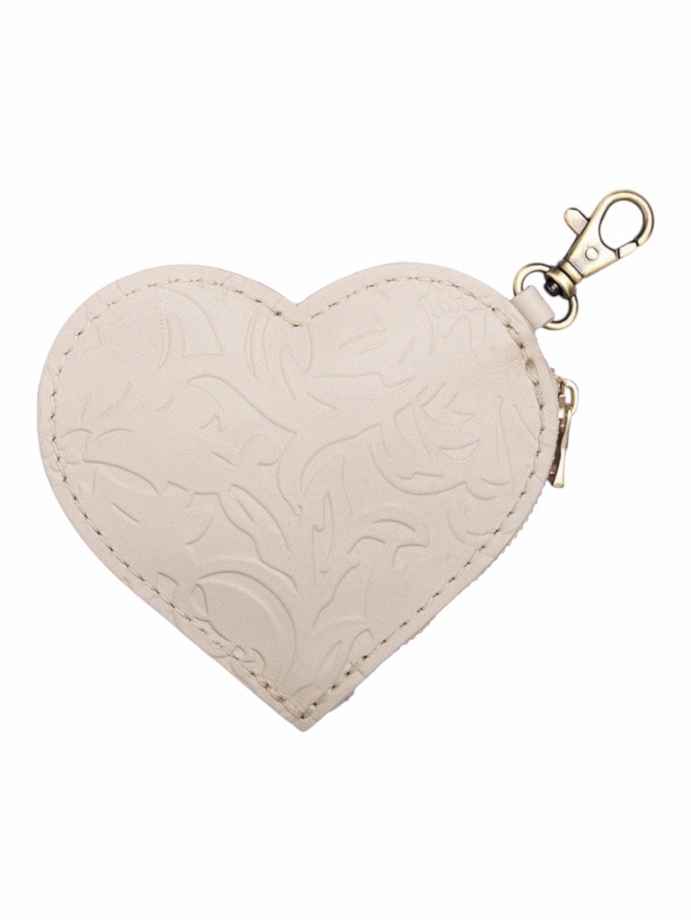 PORTLAND LEATHER Heart Pouch Jasmine
